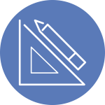 icono circular diseño