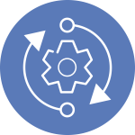 icono circular fabricación