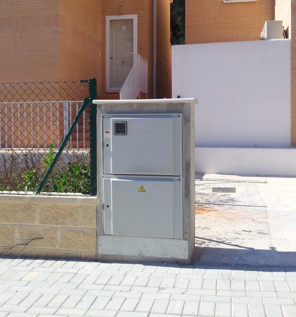 Casetas, hornacinas, Armario, arquetas para urbanización
