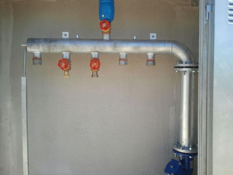 Esquema batería contadores de agua