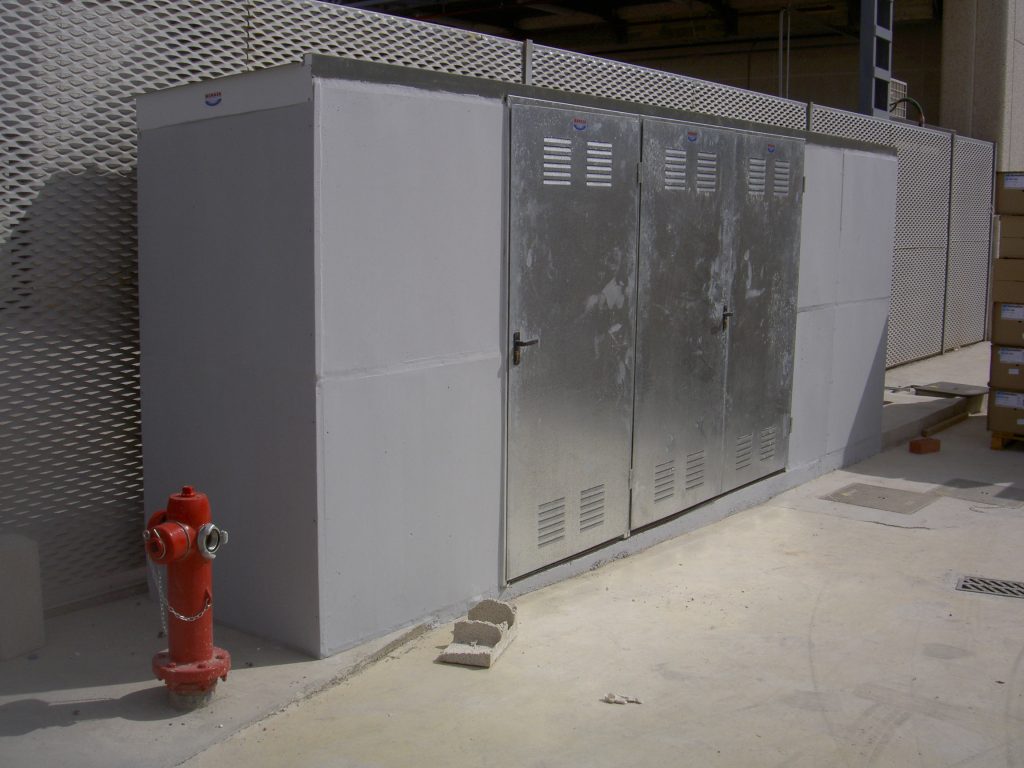 Casetas, hornacinas, Armario, arquetas para urbanización