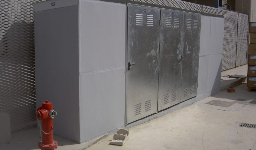 Casetas, hornacinas, Armario, arquetas para urbanización