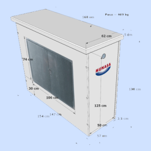 Armario Prefabricado Hormigón Mod. 650C Munasa